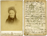 1415-0076 Jvr. Caroline Henriette von Weiler tot Poelwijk, 29-05-1896