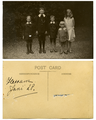 300-0215 Overige foto's van leden van de familie Van Nispen, tak Sevenaer c.a., deels voorzien van de namen van de ...