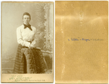 300-0268 Overige foto's van leden van de familie Van Nispen, tak Sevenaer c.a., deels voorzien van de namen van de ...