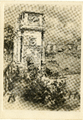 1221-0116 Prent van de Boog van Constantijn te Rome, 1921