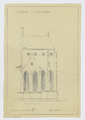 1294 Tekening van de Nederlands Hervormde kerk te Doetinchem, 1944