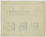 317.03-0002 Gewijzigd plan linker heerenhuis a/d Zutphensestraatweg te Velp, 1939