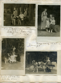 1503-0003 Vier foto's van een jonge Sijward van Wijnbergen, 1916