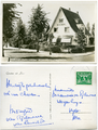 328.01 Prentbriefkaart uit Lisse met felicitaties n.a.v. de verloving van Marie-Claire van Rijckevorsel met Charles ...
