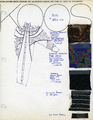 111-0226 Ontwerpschetsen van de voorjaars-, zomer-, herfst- en de winterkledingcollectie van de periode 1983 tot en met ...