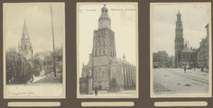 39-0004 Drie prentbriefkaarten van verschillende panden in Zutphen, 1900-1910