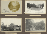 39-0023 Vier prentbriefkaarten van verschillende locaties in Laren, Arnhem, Vorden en Hengelo, 1900-1910