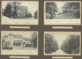 39-0039 Vier prentbriefkaarten van verschillende locaties te Amersfoort, 1900-1910