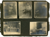 10-0005 Pagina met vijf ingeplakte foto's, 1920