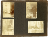 10-0011 Pagina met vier ingeplakte foto's, 1913-1920