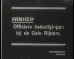 109-0002 Beëdiging van officieren van de Gele Rijders