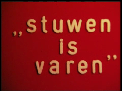 1-0001 Stuwen is varen