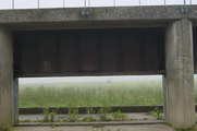 1006 open schuif in doorlaatbrug Meinerswijk, 22-07-2004