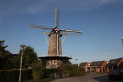 10805 molen Dreumel in vol ornaat, 21-09-2009