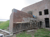 11864 restauratiewerkzaamheden aan muur Batterij, 17-07-2012