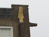 1195 vooraanzicht rechts gericht op kunst Creutzbergschool Vijverlaan, 23-01-2014