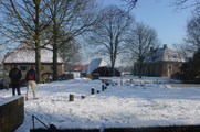 1647 complex van Mallumse Watermolen en Het Muldershuis (Saksische boerderij )uit 1753 nabij de Mallumse Molen, 27-02-2004