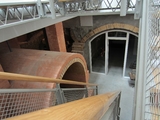 1879 binnenkant, trap met ringoven steenfabriek De Bunswaard, 27-06-2013