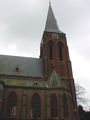 1937 toren met spits en klok Sint-Martinuskerk Baak, 28-04-2001