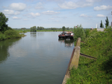 2978 vertakking van de IJssel met twee boten, 22-06-2010