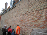 4701 personen bij deel stadsmuur, vestingmuur tussen Strandboulevard Oost 1 en Plantage 26, 11-03-2009