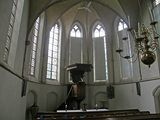 5812 interieur koor ruïnekerk Ammerzoden, 22-07-2010