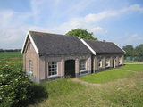 9369 buitenkant met woonhuisdeel van gemaal Oude Rijn, 19-06-2012