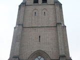 9931 scheur in baksteen van toren Dominicuskerk, 09-12-2010