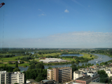 995 zicht op bedrijvencomplex Meinerswijk en de rijn, 17-06-2008