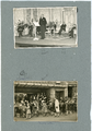 14-0002 Blad met twee foto's met burgemeester Bloemers en J.B.A. Kipp, 1938