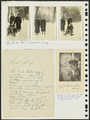 1-0004 Bladzijde 2, met foto's, brief en bidprent, 1940