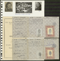 1-0007 Bladzijde 3, met foto's, een rapport van Bep Bremer en persoonsbewijzen van haar ouders, 1940-1941
