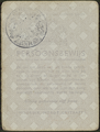 1-0011 Achterkant van persoonsbewijs, 1941