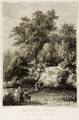 16 De Groote waterval op het landgoed Sonsbeek, [ca. 1835]