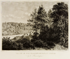 17 Vallei in het Klarenbeeksche bosch : bij de reuzentrappen, [ca. 1835]