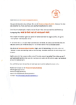  Brief van de Oranjevereniging Breukelen aan de leden
