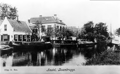 22; De Rijksstraatweg te te Baambrugge in 1904