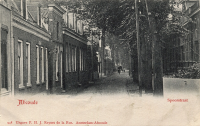 115; De Spoorstraat te Abcoude, later de Stationsstraat geheten