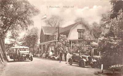 41; Bondsrestaurant 't Meerhuis te Abcoude omstreeks 1925