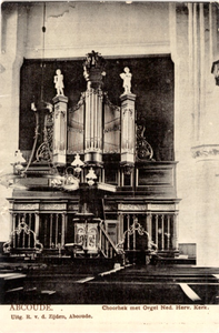 45; Interieur van de Nederlands-Hervormde kerk te Abcoude