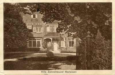  Villa Zonneheuvel aan de Bilderdijklaan