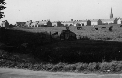 25529 Gezicht op de wijk Nieuwpoort te IJsselstein, uit het noordoosten.