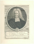 38907 Portret van Johannes Ens, geboren Kwadijk 9 mei 1684, hoogleraar in de theologie aan de Utrechtse hogeschool ...