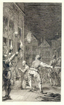 38681 Afbeelding van de onthoofding van de raadsheer Nicolaas Gosson in de nacht van 25 oktober 1578 te Atrecht (Arras, ...