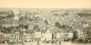 26355 Overzicht van het noordelijk deel van de binnenstad van Utrecht, vanaf de toren van de Jacobikerk ...