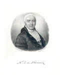 38912 Portret van N.C. de Fremery, geboren Overschie 10 januari 1770, hoogleraar in de geneeskunde aan de Utrechtse ...