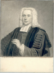 38853 Portret van F. Burman, geboren 3 oktober 1708, hoogleraar in de theologie aan de Utrechtse hogeschool ...
