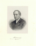 38964 Portret van S. Gille Heringa, geboren 1816, directeur van het postkantoor te Utrecht (1865-1872), overleden 1895. ...