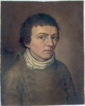 39340 Zelfportret van Pieter Christoffel Wonder, geboren Utrecht 10 januari 1780, kunstschilder, overleden Amsterdam 12 ...