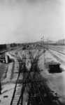 163152 Gezicht op het emplacement IJsselmonde te Rotterdam.